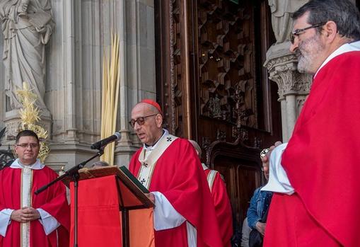 Celebración de Semana Santa en la Catedral de Barcelona