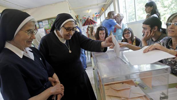 Votaciones en Valencia en las pasadas elecciones