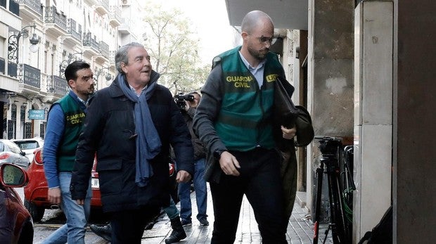 Imagen del registro de los despachos de José María Corbín el pasado mes de abril