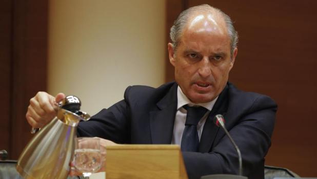 Francisco Camps, en una comisión reciente en Valencia