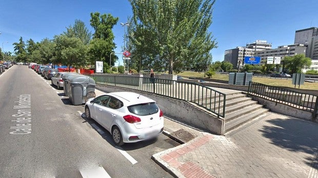 Boca de Metro en la que se produjo la reyerta