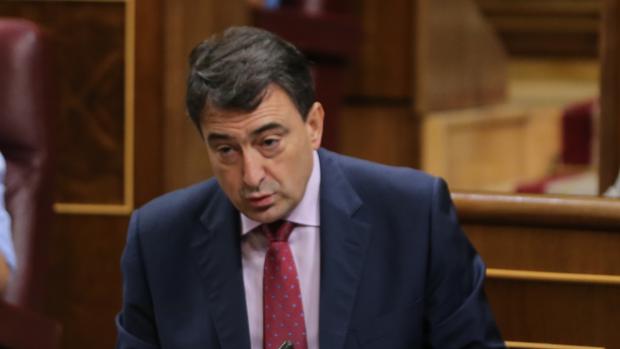 Aitor Esteban, en el Congreso