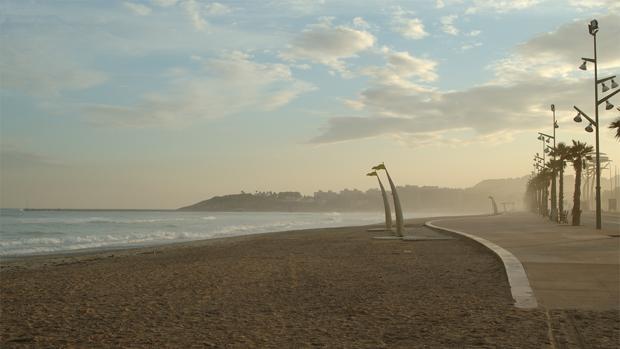 La playa de Vilaseca en Tarragona