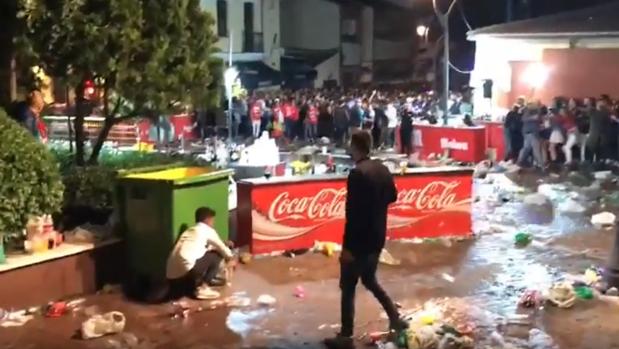 Altercados ocurridos el fin de semana anterior en Getafe