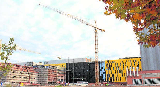 Obras en el nuevo hospital de Toledo -
