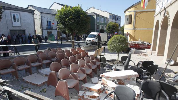 Graves destrozos en el Concello de Baralla, el último atentado de RG. Sus acciones han supuesto, en total, tres millones de euros en daños