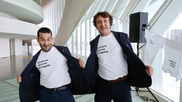 Rubén Trenzano, junto a Vicent Marzà, en una imagen de archivo