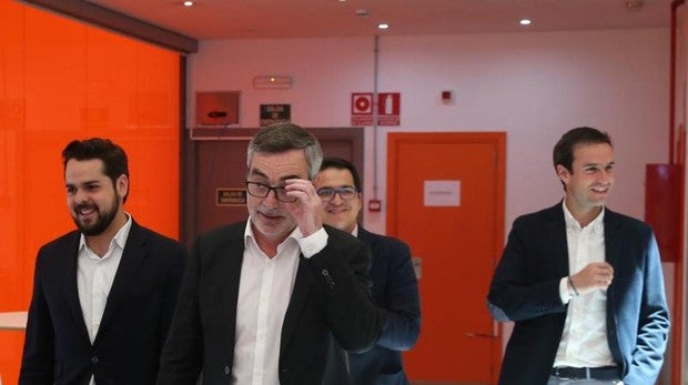 El secretario general de Ciudadanos, José Manuel Villegas