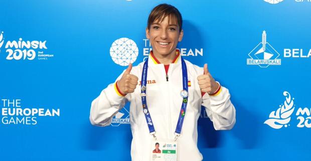 Sandra Sánchez, de Talavera de la Reina, es campeona mundial de karate