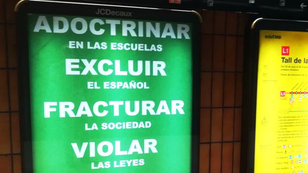 Imagen de la campaña de la Asociación por la Tolerancia