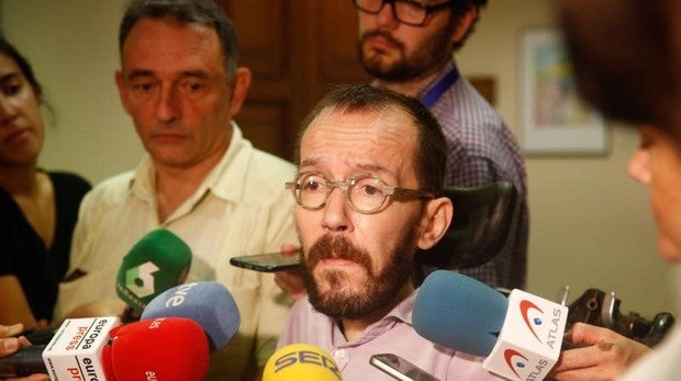 Pablo Echenique, secretario de Acción de Gobierno de Unidas Podemos