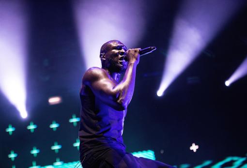 Stormzy, durante su actuación