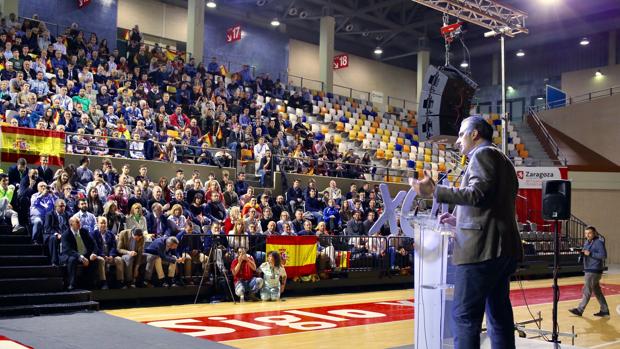 Mítin de Vox en Zaragoza