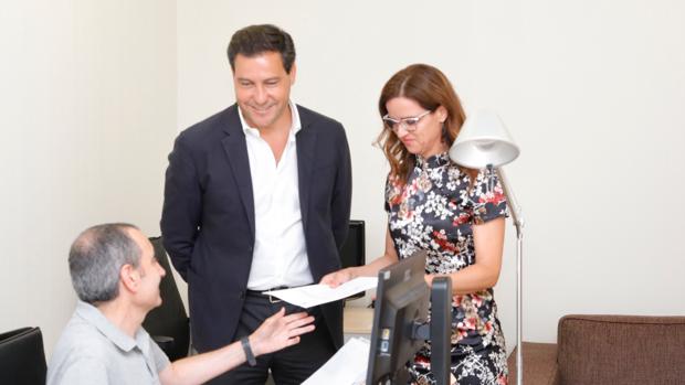 De la Hoz y Amigo registraron ayer la petición de reforma del Estatuto