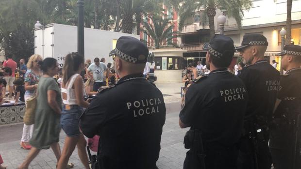 Imagen de archivo de la Policía Local de Elche