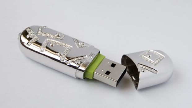 Imagen de archivo de un dispositivo de memoria USB