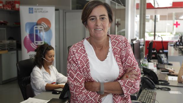 Loreto Somoza, coordinadora del área de Mayores y Discapacidad de Cruz Roja Galicia