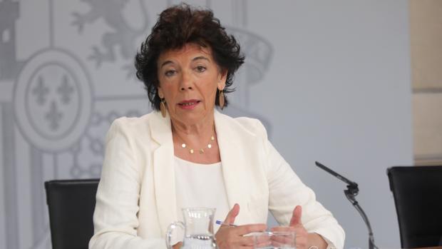 La ministra portavoz, en el primer Consejo de Ministros tras las vacaciones de Pedro Sánchez