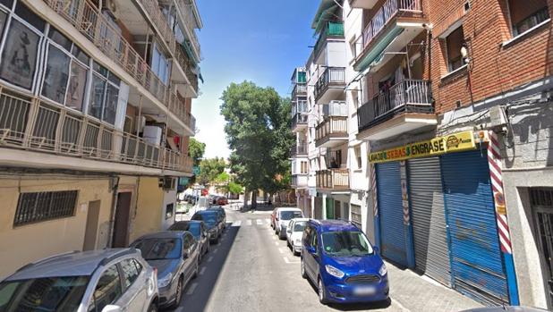 La calle de Gilena, en el distrito de Villaverde, donde ocurrió la pelea