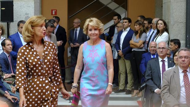Aguirre, durante la toma de posesión del cargo de Isabel Díaz Ayuso
