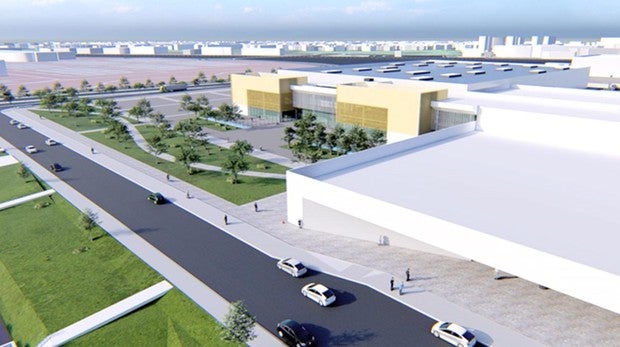 Recreación de los nuevos pabellones de Ifema, que se construirán al otro lado de la M-11