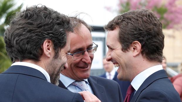 Borja Sémper, Alfonso Alonso y Pablo Casado