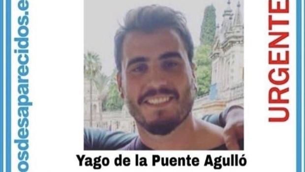 Imagen de Yago de la Puente difundida por SOS Desaparecidos
