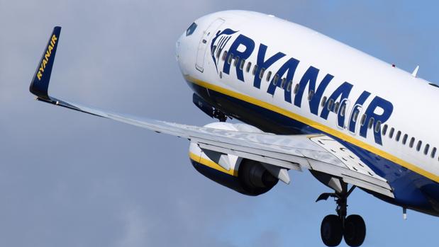 Un avión de Ryanair