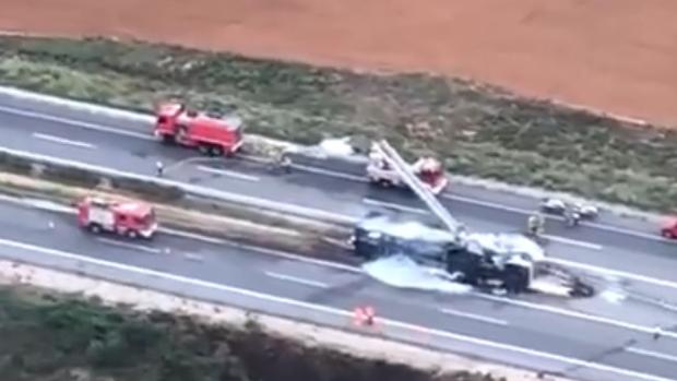 Accidente del camión