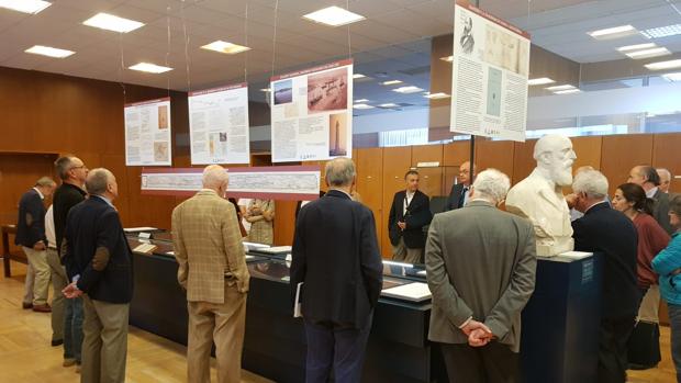 Inauguración de la exposición dedicada a Eduardo Saavedra y a la vía romana de Uxama a Augustóbriga