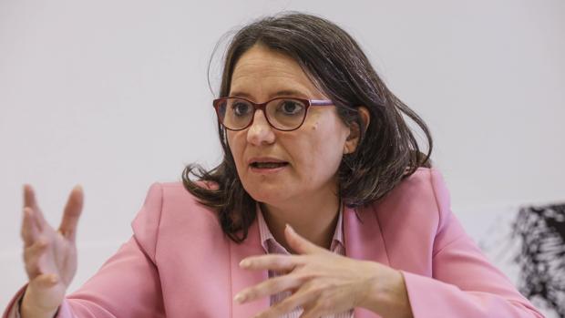 Imagen de la vicepresidenta de la Generalitat y consellera de Políticas Inclusivas, Mónica Oltra