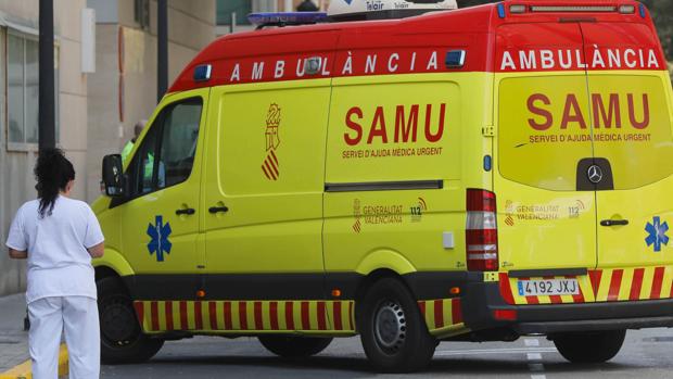 Imagen de archivo de una ambulancia