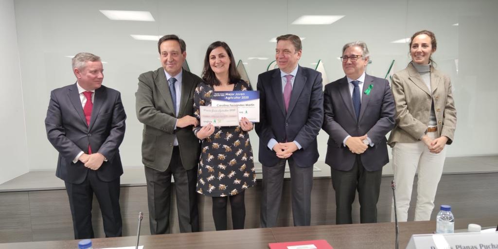 Una ganadera de Menasalbas, Premio Joven Agricultor 2020