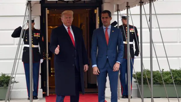 Trump recibe a Guaidó en la Casa Blanca el 5 de febrero