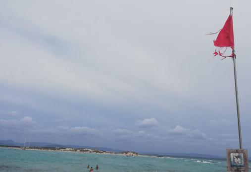 Vista de la isla de s'Espalmador tomada desde Formentera