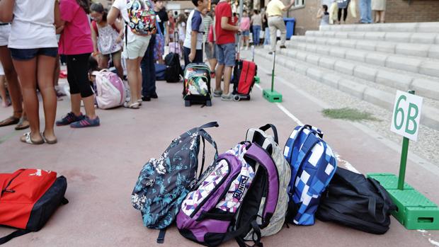 Imagen de archivo de un colegio en Valencia