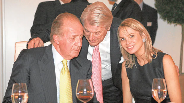 Don Juan Carlos y Corinna Larsen