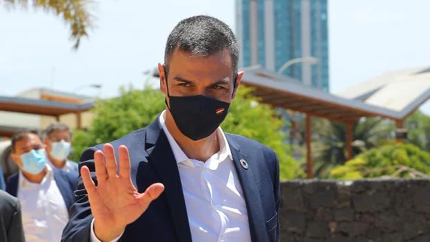 Pedro Sánchez, en Lanzarote