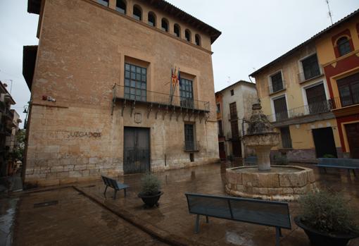 Imagen de los juzgados de Xàtiva tomada este viernes