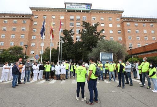 Los informáticos y personal del hospital de Toledo