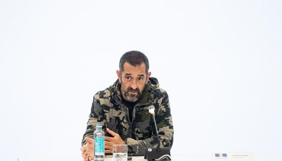 Imagen del doctor Pedro Cavadas tomada durante una compareencia en Valencia