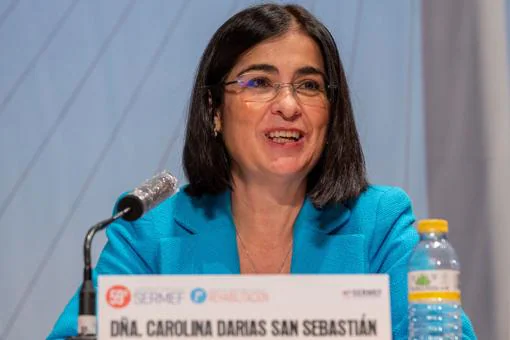 Image of the Minister of Health, Carolina Darias
