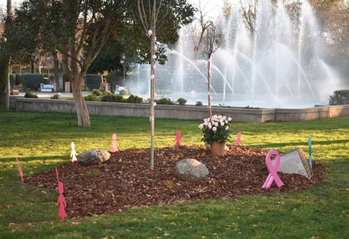 The «Amuma Garden» is located in the Gasset Park of Ciudad Real