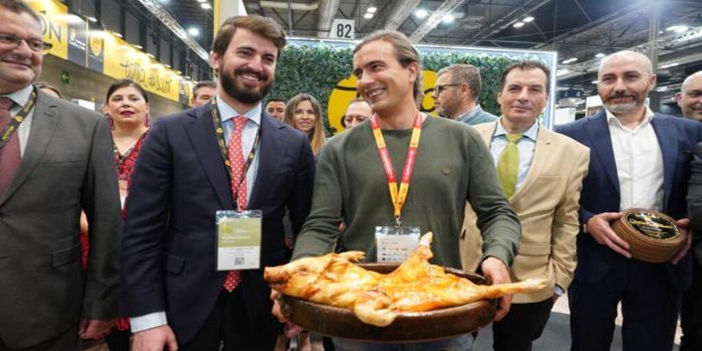 García-Gallardo expresa en el Salón Gourmet el apoyo firme a los productores de Castilla y León