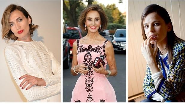 Nieves Álvarez, Naty Abascal y Elena Anaya