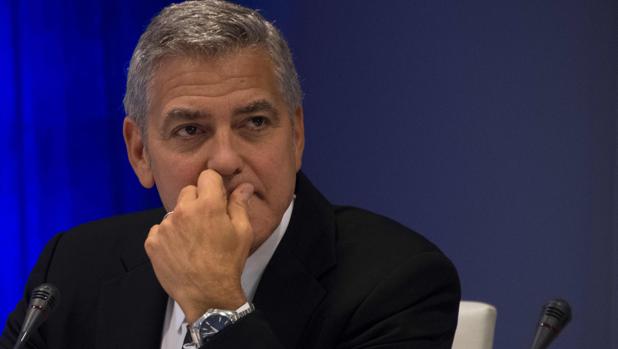 George Clooney en la asamblea de las Naciones Unidas