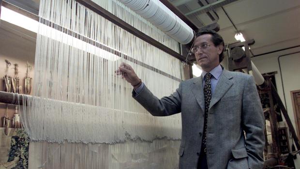 Livinio Stuyck dirigió hasta 2002 la Real Fábrica de Tapices