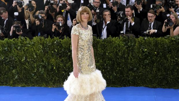 Anna Wintour, editora jefa de la revista Vogue