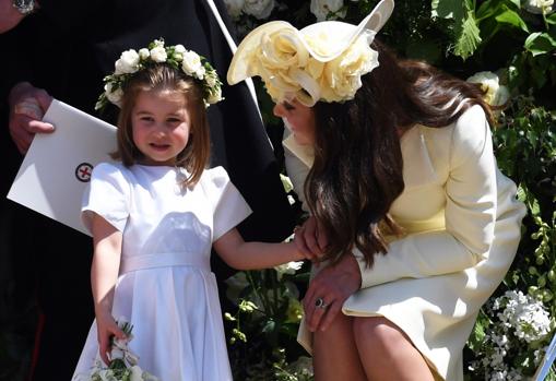 Catalina de Cambridge junto a su hija Carlota