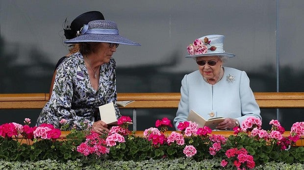 Reina Isabel II en Ascot